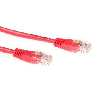 👉 Patchkabel rood ACT U/UTP 0.50 meter CAT6 8716065129878