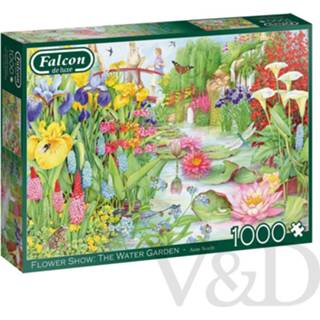👉 One Size no color Falcon - The Flower Show: Water Garden (1000 stukjes) 8710126112823
