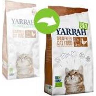👉 2,4kg Yarrah Bio Katzenfutter mit Huhn & Fisch getreidefrei trocken 8714265000157