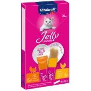 👉 Kalkoen jelly 24x15g Vitakraft Lovers Kip & Kattensnack 4008239594709