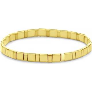 👉 Armband goudkleurig One Size no color CO88 Collection Divine 8CB 90681 Stalen - hematiet 8720195112440