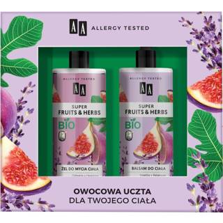 👉 Bodylotion gel lavendel One Size no color Super Fruits & Herbs body wash set vijg 500ml + lotion 5900116071725
