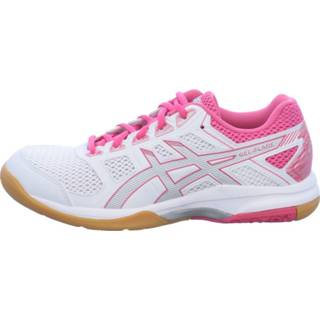 👉 Veterschoenen synthetisch vetersluiting wit Asics 4549846375904
