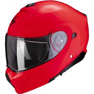👉 Helm rood s active Scorpion EXO-930 Solid Neon Red Modular Helmet 3399990085225
