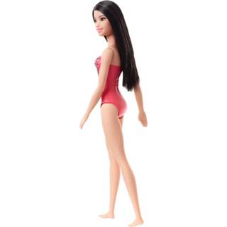 👉 Barbie tienerpop meisjes 32,5 cm blank/zwart/rood