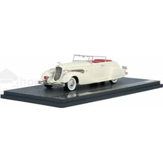 👉 Model auto resin matrix wit Duesenberg Convertible Sedan Bohman & Schwartz SJ 544-2570 - Modelauto schaal 1:43 40406041009