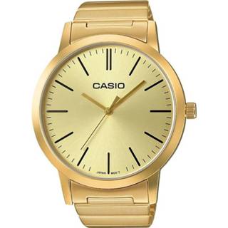 👉 Horloge staal goud sticks goudkleurig Casio LTP-E118G-9AEF 4549526104978