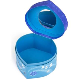 👉 Juwelendoos blauw One Size meisjes Juwelendoos/sieradendoos Disney Frozen 12 x 11 8 cm voor 8435333896495