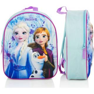 👉 Disney Frozen rugtasje 3D voor kinderen - Rugtas/schooltas - Disney Frozen Elsa en Anna rugzak