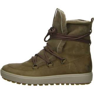 👉 Laarzen nubuck vetersluiting bruin Ecco 809704706269