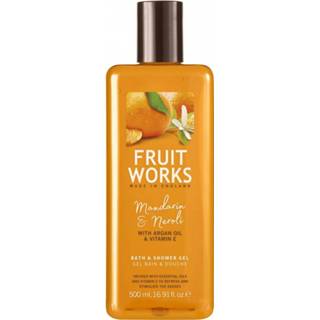 👉 Douche gel mannen Grace Cole Fruit Works Mandarin & Neroli Bath Shower 500 ml 5055443646181