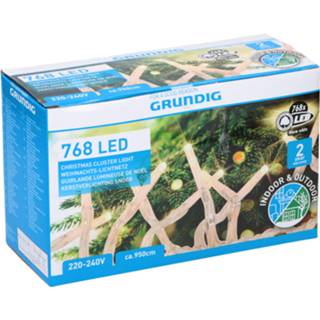 👉 Grundig - Sfeerverlichting - 768 Led - 950cm - Warm wit