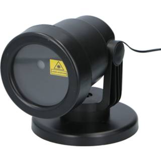 👉 Projector lamp One Size zwart groen rood Projectorlamp Laser Sneeuwvlokken - Rood/ 8711252150574