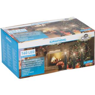 👉 Grundig - Kerstverlichting - 160 LED - 1422cm - Warm Wit