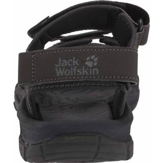 👉 Sandaal synthetisch klittenbandsluiting grijs Jack Wolfskin Sandalen 4060477078434