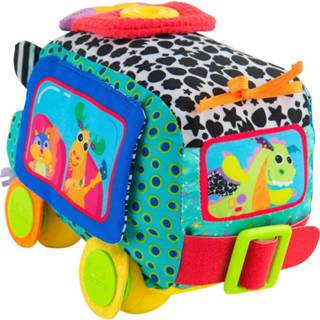 👉 Knuffel multicolor pluche One Size meerkleurig Lamaze bus interactief junior 25 x 16 17 cm 796714271804