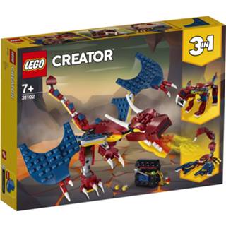 👉 Kunststof LEGO Creator vuurdraak 31102 5702016616286