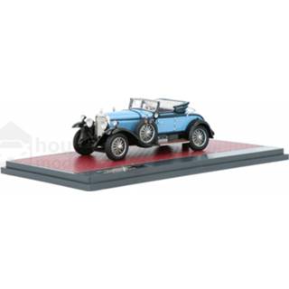 👉 Model auto resin matrix blauw Mercedes-Benz 630K Sport Cabriolet (Hibbard & Darrin #38182) - Modelauto schaal 1:43 41302201009