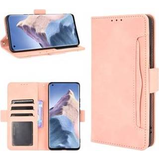 👉 Portemonnee roze Cardholder Series Xiaomi Mi 11 Ultra Hoesje - 5712579965660