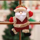 Ornament Gelukkig Nieuwjaar Kerst Ornamenten DHZ Kerstcadeau Kerstman Sneeuwpop Boom Hanger Pop Hang Decoraties voor Huis Noel Natal