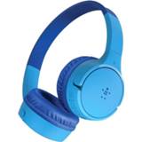 👉 Draadloze koptelefoon kinderen blauw Belkin Soundform On-Ear -