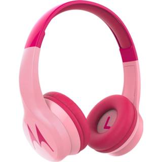 👉 Koptelefoon roze One Size kinderen Squads 300 - voor met Volumebegrenzer Bluetooth 5012786040793