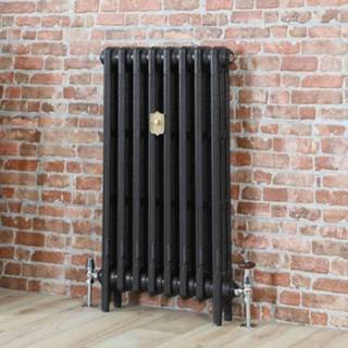 👉 Gietijzeren radiator 66cm Hoog Antiek Grafiet | Kies de Breedte Mercury 5051752984099