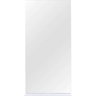 👉 Spiegel wit hangend Differnz Tight met planchet 40x80cm 8710735767124