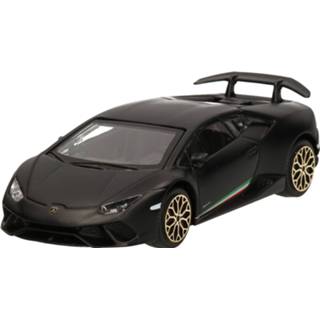 👉 Schaal model active Schaalmodel Lamborghini Huracan Performante matzwart 1:43