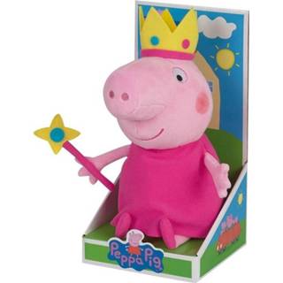 👉 Pluche Peppa Pig/Big prinses knuffel 24 cm speelgoed - Cartoon varkens/biggen knuffels - Speelgoed voor kinderen