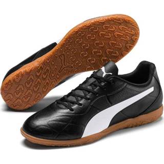 👉 Zwart wit bruin leer 47 Puma sportschoenen King Monarch zwart/wit/bruin maat 4060981132073