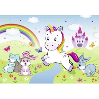 👉 Puzzel One Size GeenKleur sprookjesachtige eenhoorn - 2x24 stukjes Legpuzzel Ravensburger 4005556078288