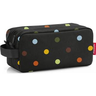 👉 Toilettas multi-zwart dots zwart Reisenthel Duocase - 3L 4012013721984