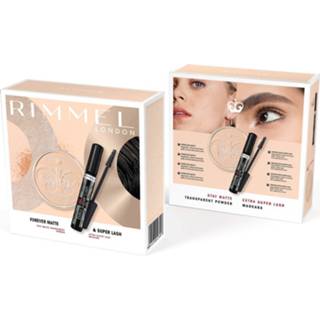 👉 Mascara transparant zwart One Size no color Voor altijd Matte & Super Lash set Blijf Poeder Matting Powder 14g + Extra 8ml 3616302470938