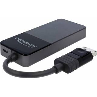 👉 Display Port DeLOCK DisplayPort 1.4 Splitter 1 x in > 3 out 4043619877379