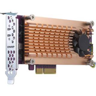 👉 Uitbreidingskaart QNAP QM2 (2x M.2 22110/2280 PCIe) controller 4713213513002