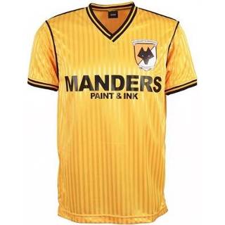 👉 Voetbalshirt polyester Wolverhampton Wanderers Retro 1988-1990