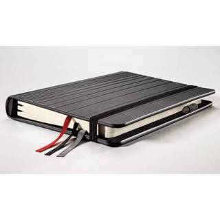 👉 Schrift kunstleer One Size GeenKleur zwart Business Organiser Conceptum Flex Kunstleer, A4, zwart, gevuld met gelinieerd, to-do-list en gespreksnotitiesschrift 4004360807756