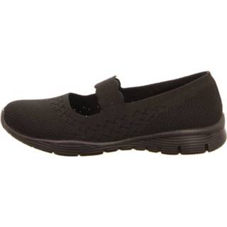 👉 Ballerina's textiel slipschoen zwart Skechers Ballerinas 192283982835