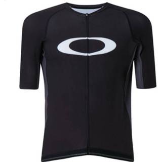 👉 Wielershirt XXL mannen zwart OAKLEY Icon Jersey 2.0 heren