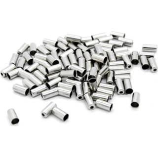 👉 Remkabel zilver Transfil Trade Pack 5mm Brake Ferrule - Reserveonderdelen remkabels 3700086802358