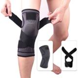 Kneepad elastische mannen KALOAD 1 ST Sport Druk Bandage Kniebeschermers Ondersteuning Basketbal Volleybal Voetbal Brace Protector