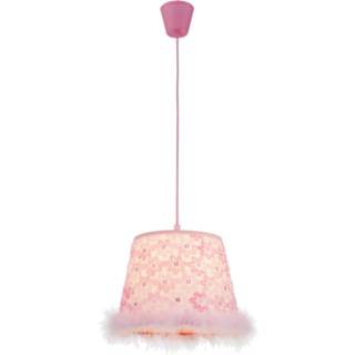 👉 Hang lamp male roze Globo hanglamp Tarso E27 9007371344178