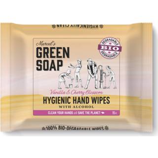 Handdoek donkergroen gezondheid Marcels Green Soap Hygiënische Hand Doekjes 8719325558982