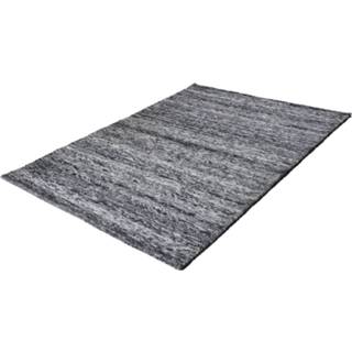 👉 Grijs Wollen Vloerkleed Landelijk Onega, 160x230