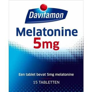 👉 Melatonine gezondheid Davitamon 5 mg Tabletten 8710537043754