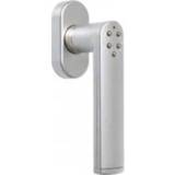 👉 Assa Abloy Raamkruk met elektrische code satellite chrome