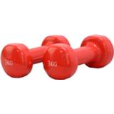 👉 Vinyl dumbbell Dumbbells - Focus Fitness 2 x 3 kg 8718627090732