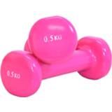 👉 Vinyl dumbbell Dumbbells - Focus Fitness 2 x 0,5 kg 8718627097243