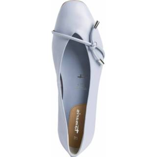 👉 Ballerina's sky leer blauw TOUCH-IT Zool Tamaris Ballerina 4064194190042